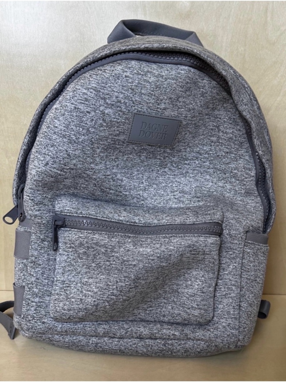 Dagne Dover Dakota Neoprene Backpack | Large Size, Heather Grey